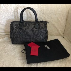 Valentino Lace Floral Handbag